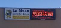 La Mesa LED Display by M&J Sign Company